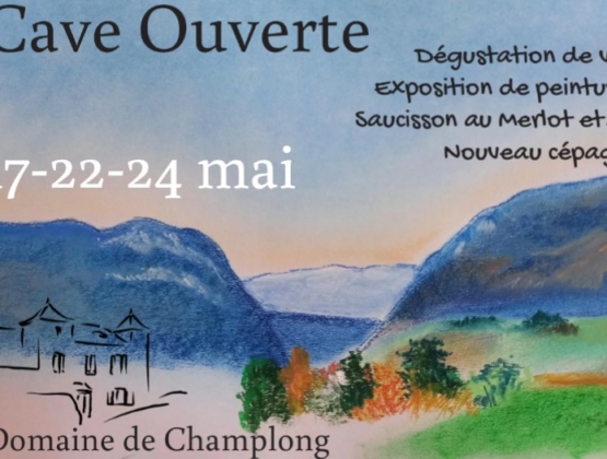 Caves ouvertes de printemps au Domaine de Champlong – les 17, 22 et 24 mai 2025